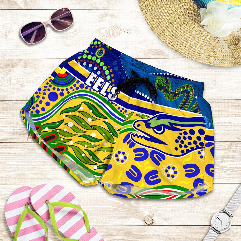 Eels Naidoc Special Women Shorts - Vibe Hoodie