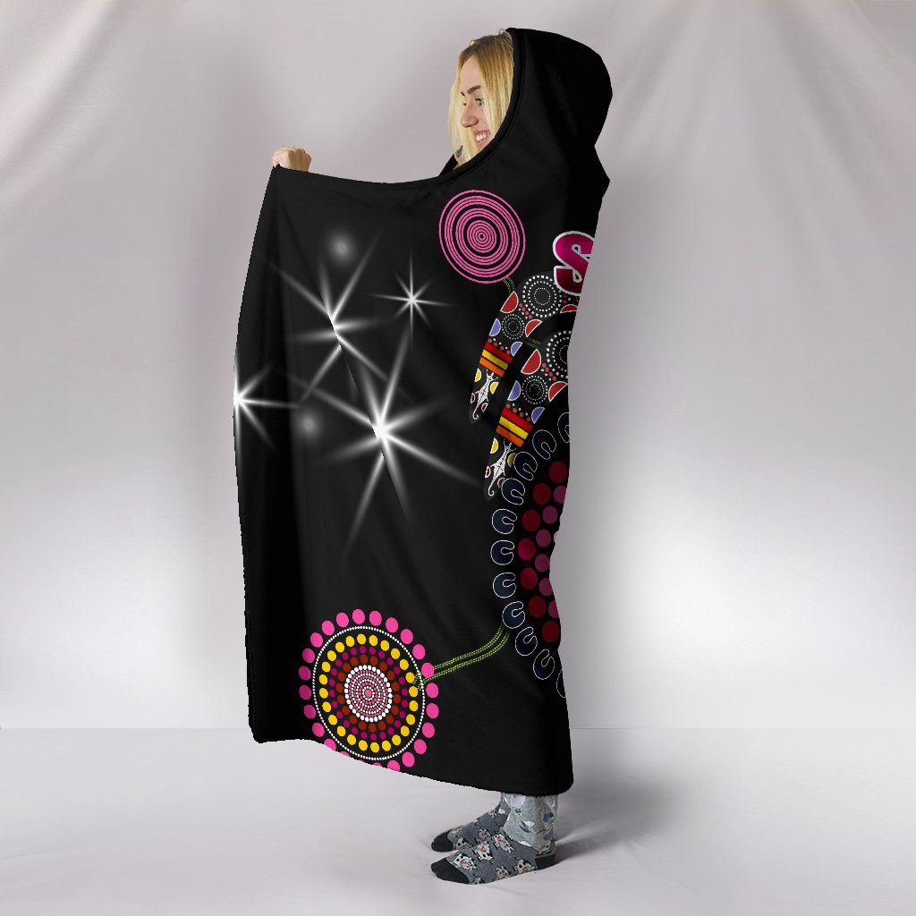 sydney-hooded-blanket-sixers-indigenous-black