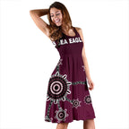 Warringah Women's Dress Sea Eagles Simple Indigenous - Vibe Hoodie