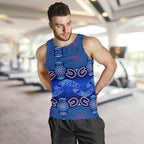 aboriginal-mens-tank-top-boomerangs-and-dot-painting-art-ver02