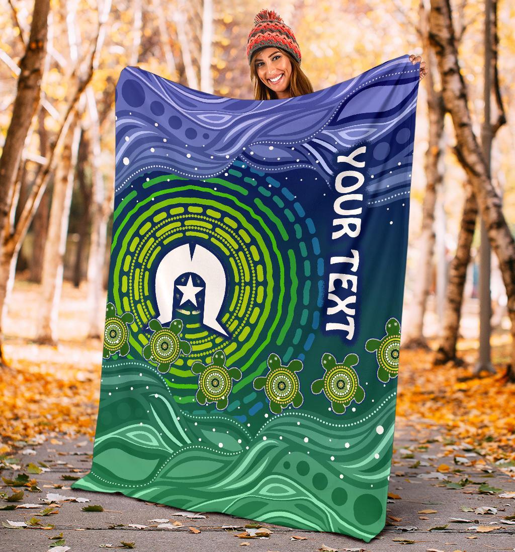 custom-text-torres-strait-islanders-premium-blanket-aboriginal-turtle