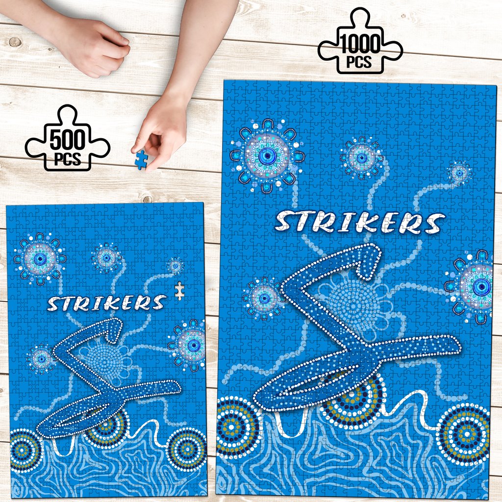strikers-premium-wood-jigsaw-puzzle-indigenous-blue-energy