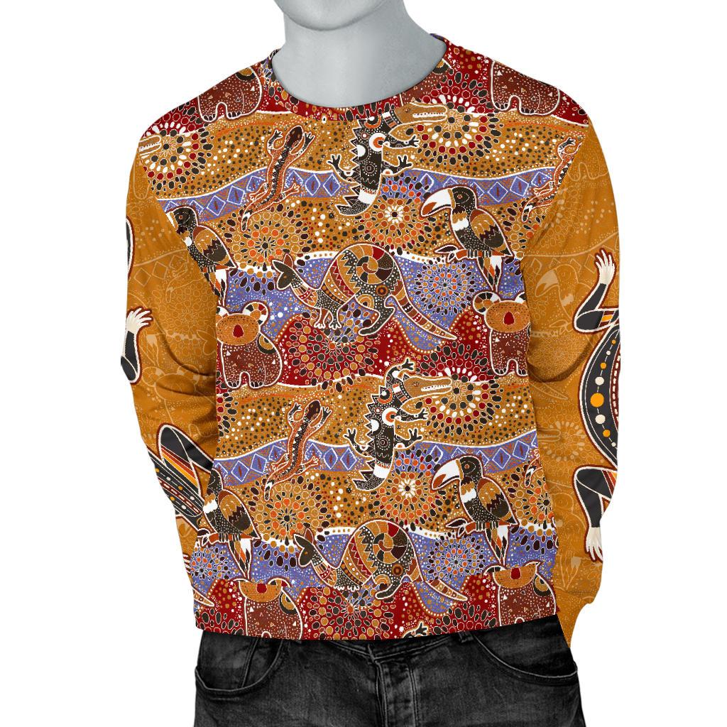 sweater-aboriginal-pattern-shirt-australian-animals-men