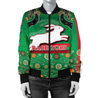 rabbitohs-women-bomber-jacket-indigenous-green
