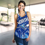 Melbourne Women Racerback Tank North Aboriginal - Vibe Hoodie