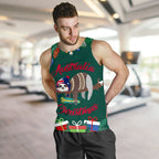 christmas-mens-tank-top-green-merry-christmas