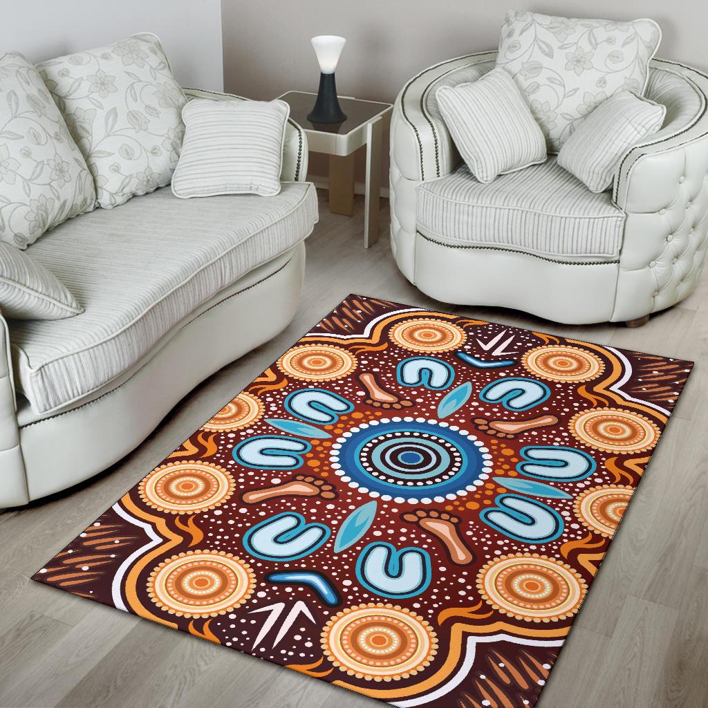 aboriginal-area-rug-indigenous-circle-dot-painting-ver02