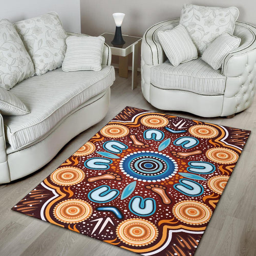 aboriginal-area-rug-indigenous-circle-dot-painting-ver02