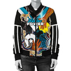 custom-personalised-power-naidoc-week-womens-bomber-jacket-adelaide-special-version-custom-text-and-number