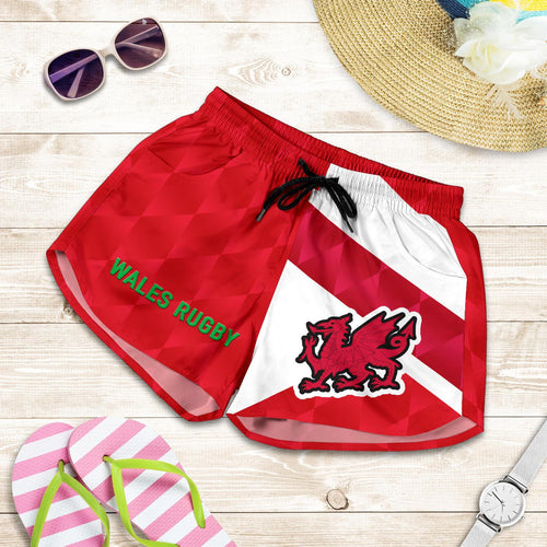 Wales Rugby Women Shorts Sporty Style - Vibe Hoodie