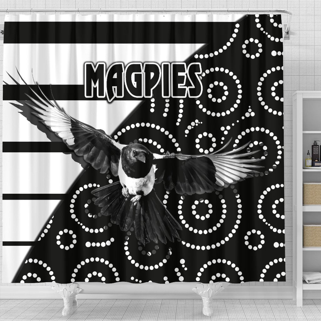 western-suburbs-magpies-shower-curtain-simple-indigenous