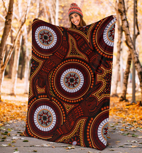 aboriginal-premium-blanket-aboriginal-human-dot-painting-art