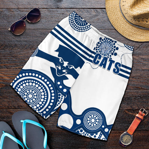 cats-men-shorts-geelong-indigenous