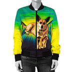 custom-womens-bomber-jacket-illustrated-dog