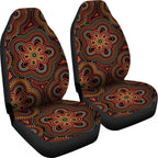 aboriginal-car-seat-covers-aboriginal-dot-painting-flowers-style-ver02