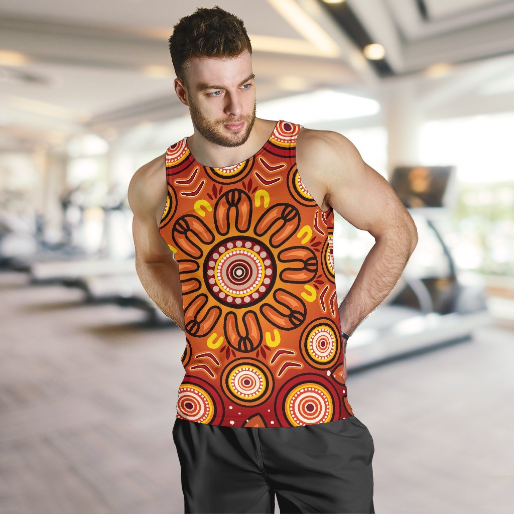 aboriginal-mens-tank-top-circle-flowers-patterns-ver01