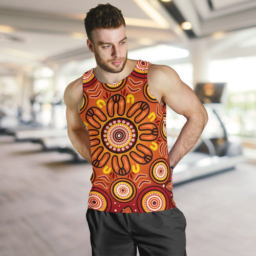 aboriginal-mens-tank-top-circle-flowers-patterns-ver01