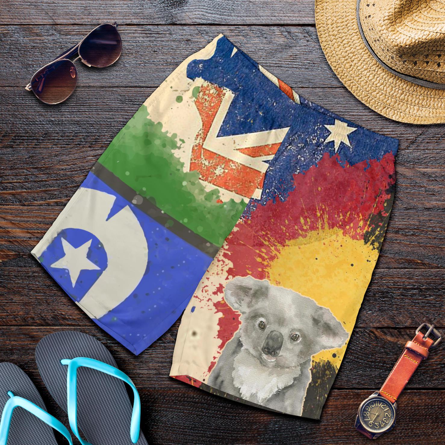 mens-short-flag-combination-with-koala
