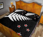 new-zealand-flag-silver-fern-black-with-red-stars-quilt-bedding-sets