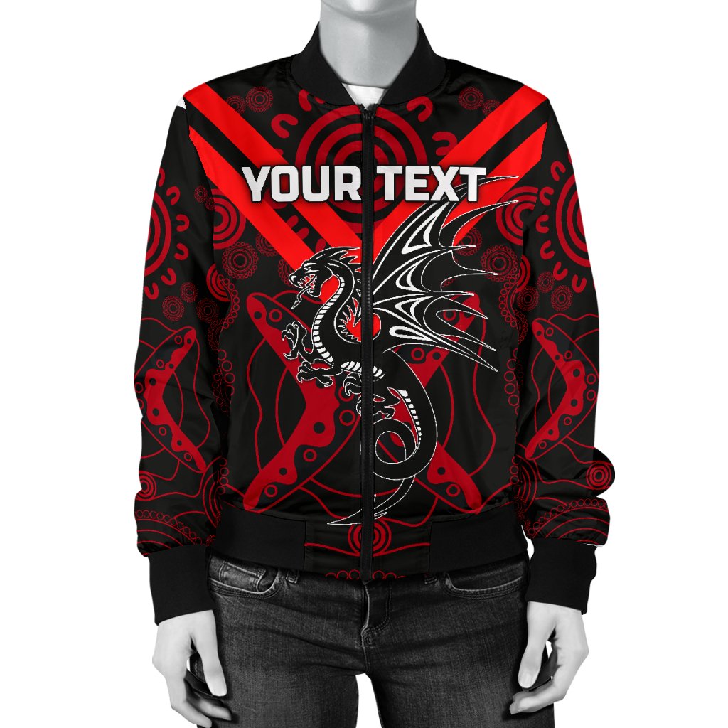 custom-personalised-dragons-womens-bomber-jacket-st-george-aboriginal