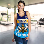 Gold Coast Women Racerback Tank Titans Gladiator Anzac Day 2021 Version - Indigenous - Vibe Hoodie