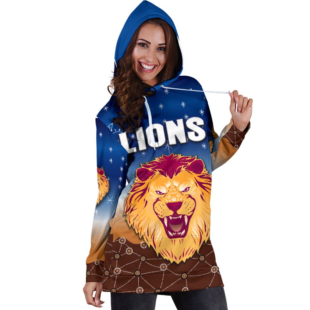 brisbane-lions-women-hoodie-dress-simple-indigenous