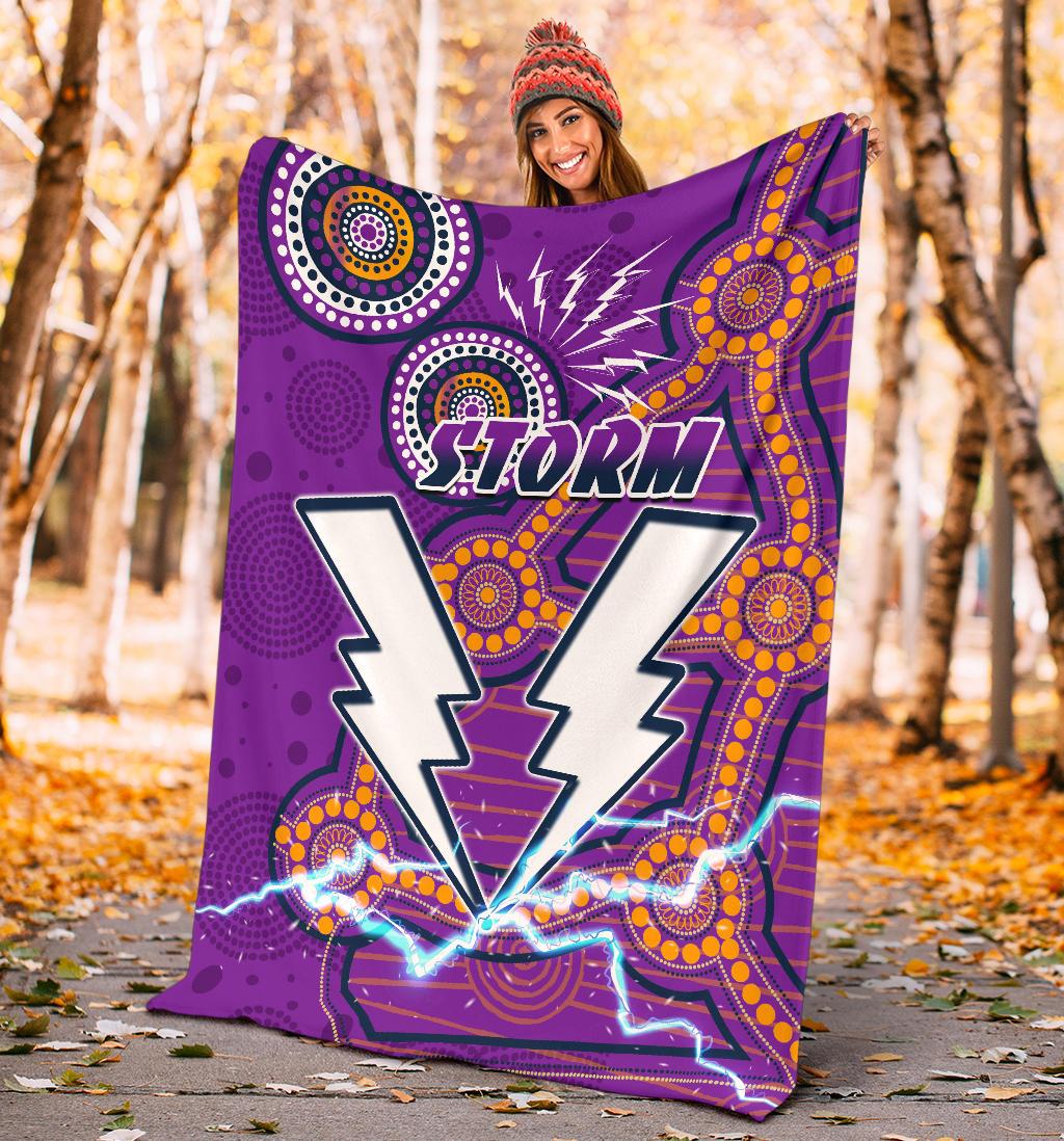 storm-premium-blanket-melbourne-indigenous-thunder