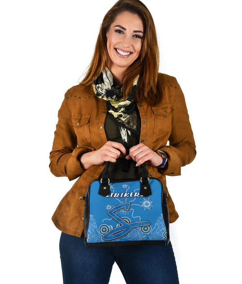 Strikers Shoulder Handbag Indigenous Blue Energy - Vibe Hoodie