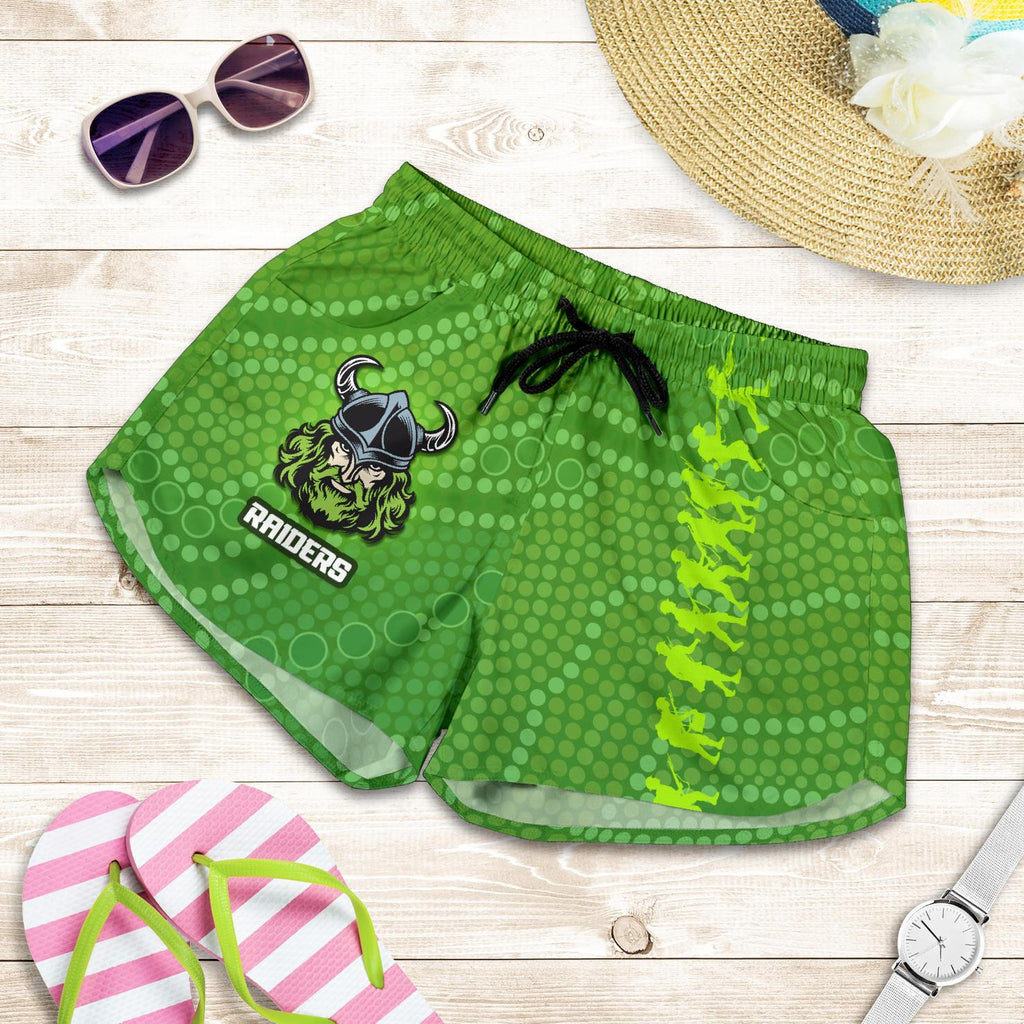 Canberra Raiders Women Shorts Anzac Country Style - Vibe Hoodie