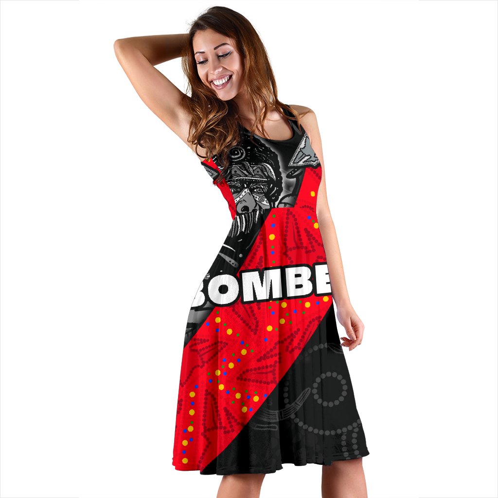 Bombers Naidoc Week Women's Dress Essendon Ingenious Spesial Version - Vibe Hoodie