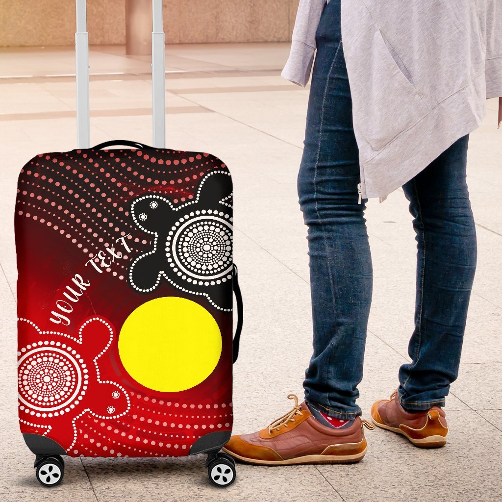 custom-aboriginal-luggage-covers-indigenous-circle-dot-painting-style