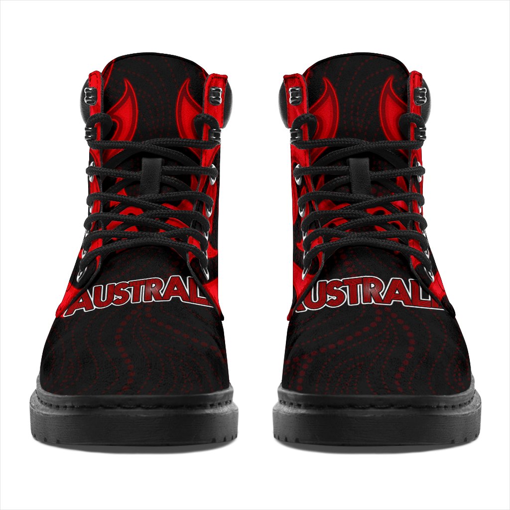 aboriginal-boots-flame-sun-patterns-indigenous-colors-all-season