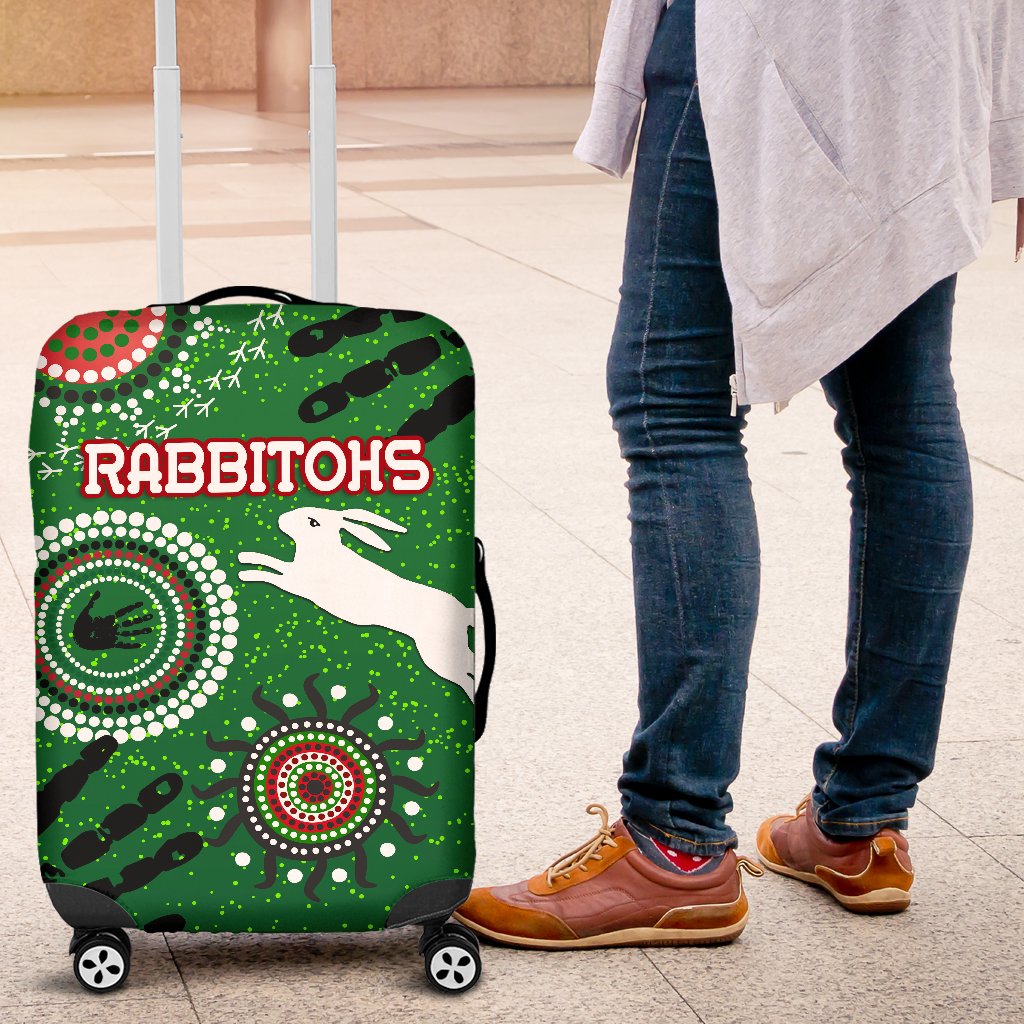 south-sydney-rabbitohs-indigenous-luggage-covers-country-style