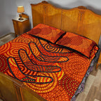 aboriginal-quilt-bed-set-aboriginal-boomerangs-and-dot-circle