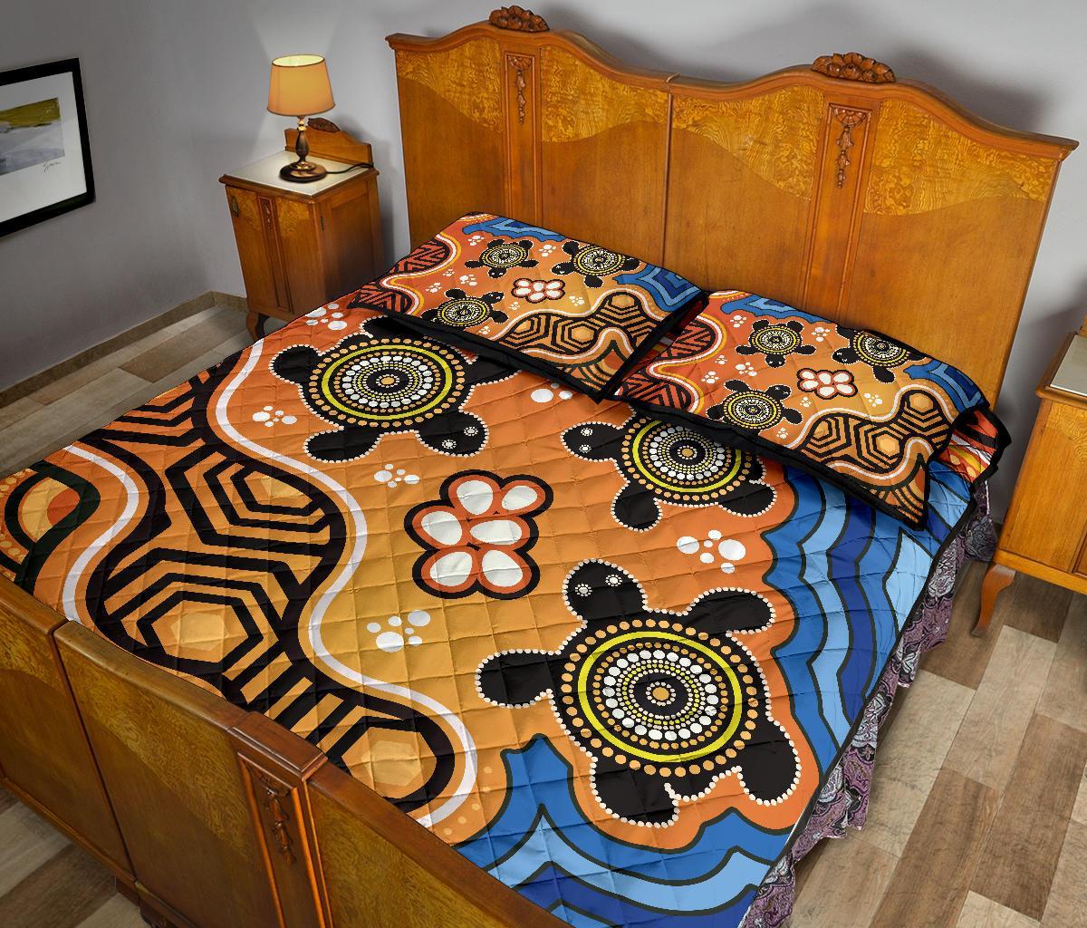 aboriginal-quilt-bed-set-indigenous-art-patterns-ver04