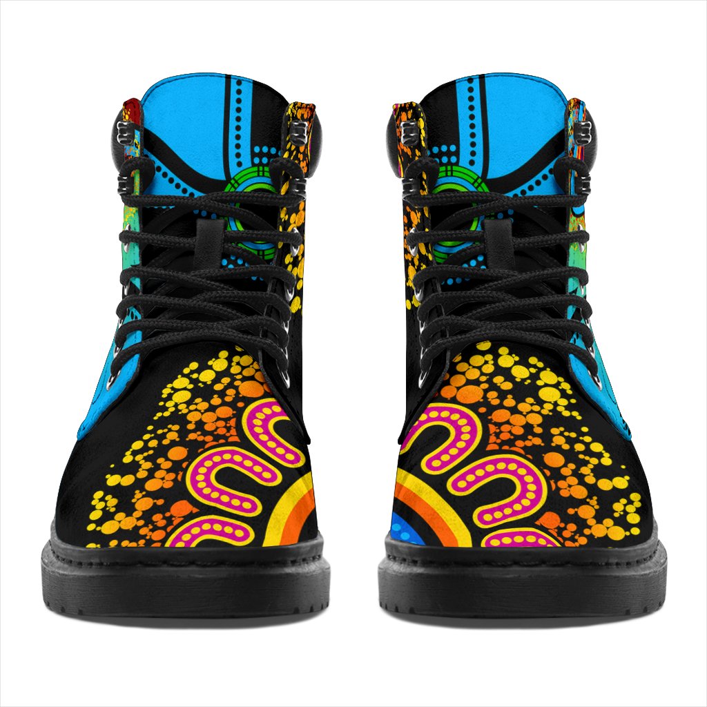aboriginal-boots-circle-patterns-indigenousblue-dream-all-season