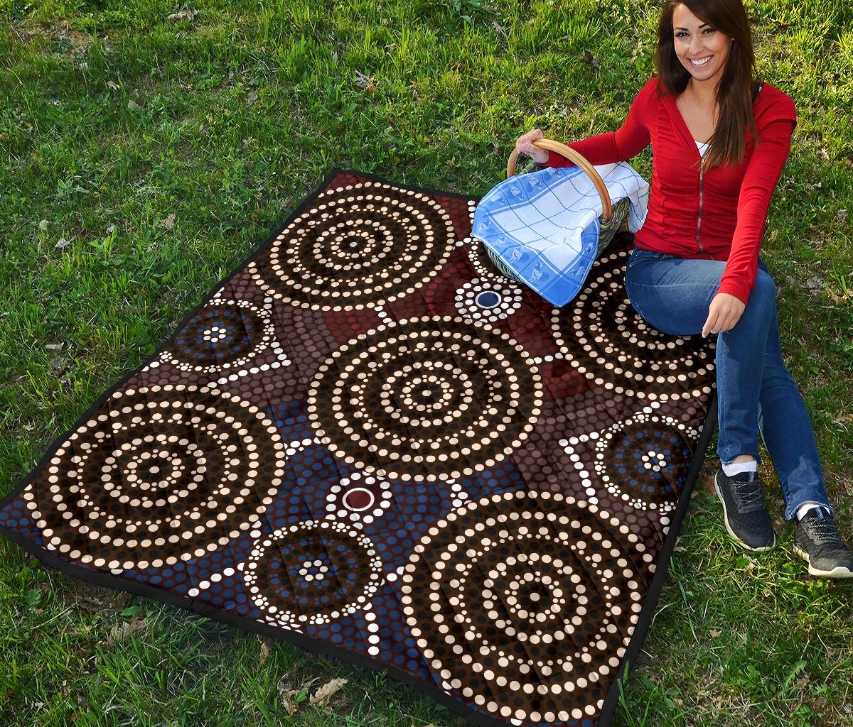 premium-quilts-aboriginal-dot-painting-quilts-ver8