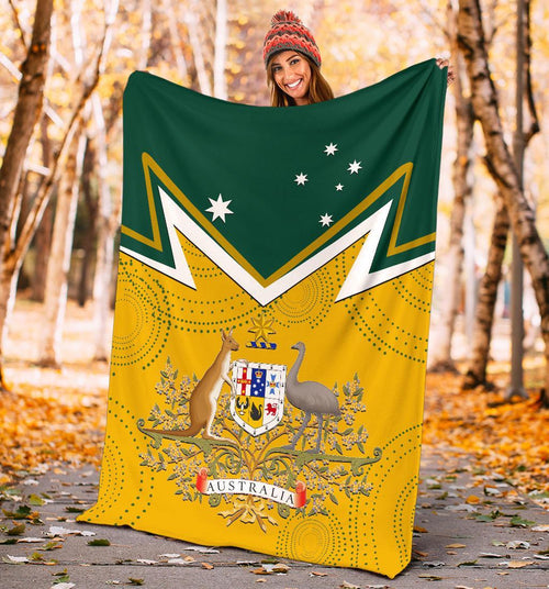 premium-blanket-australian-coat-of-arms-national-color