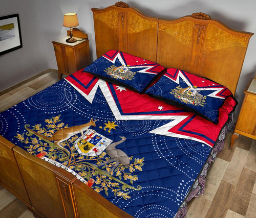 quilt-bed-set-australian-coat-of-arms-flag-color