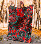 blankets-aboriginal-animal-dot-acrylic-paint