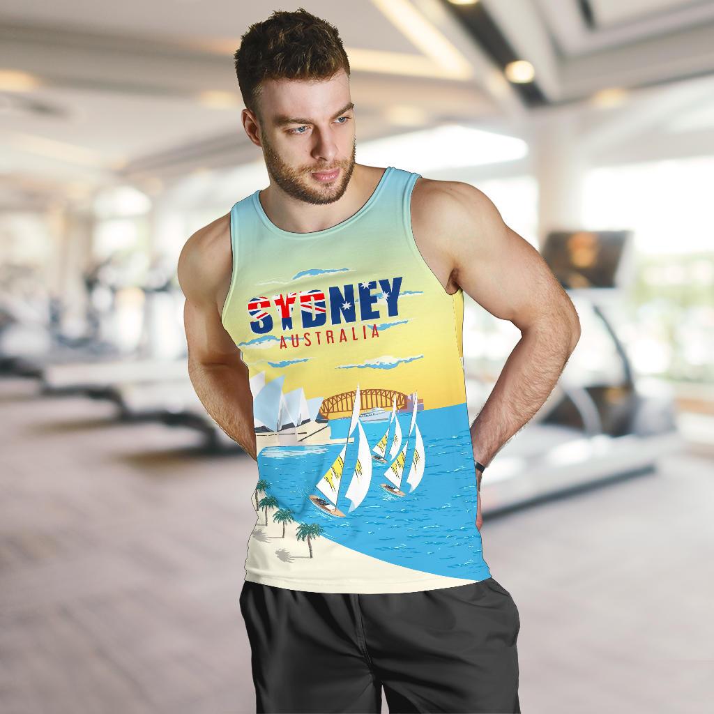 men-tank-top-sydney-mens-tank-sydney-opera-sailing