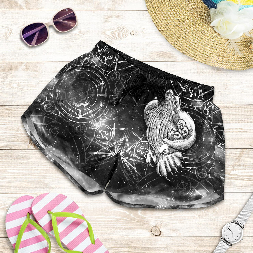 Short - Skywhale Papa Is Coming Back Art - Women - Vibe Hoodie
