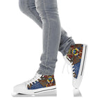 custom-text-the-land-owns-us-high-top-shoe