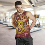 aboriginal-mens-tank-top-indigenous-lizard-dot-painting-art