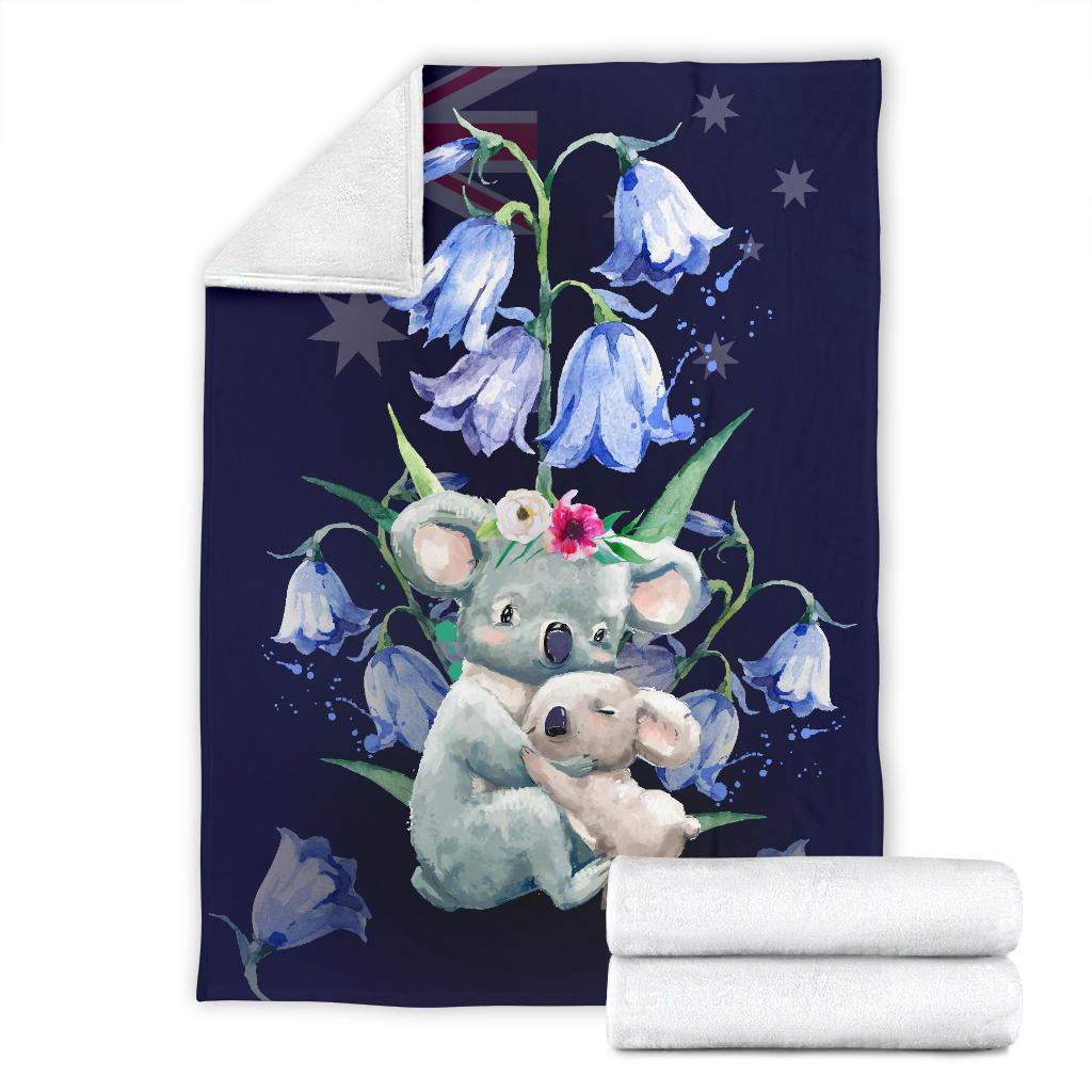 premium-blanket-koala-blanket-royal-bluebell-flower