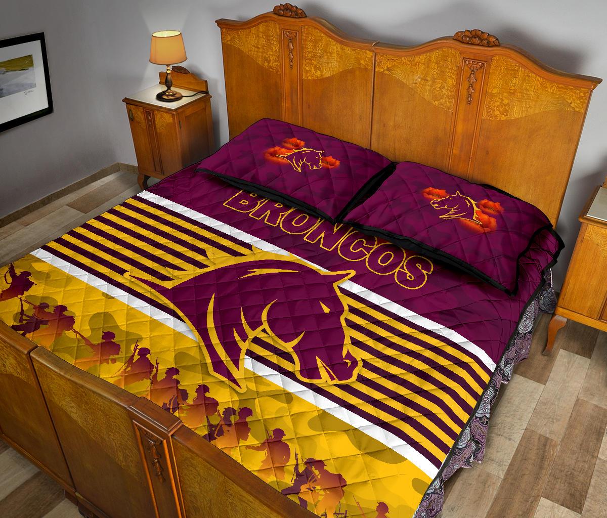 brisbane-broncos-quilt-bed-set-anzac-day-simple-style-maroon