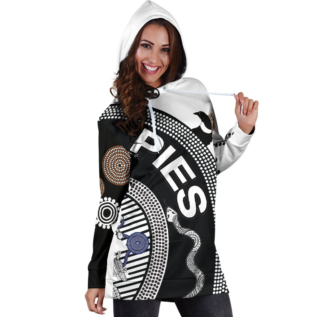 collingwood-women-hoodie-dress-pies-unique-indigenous