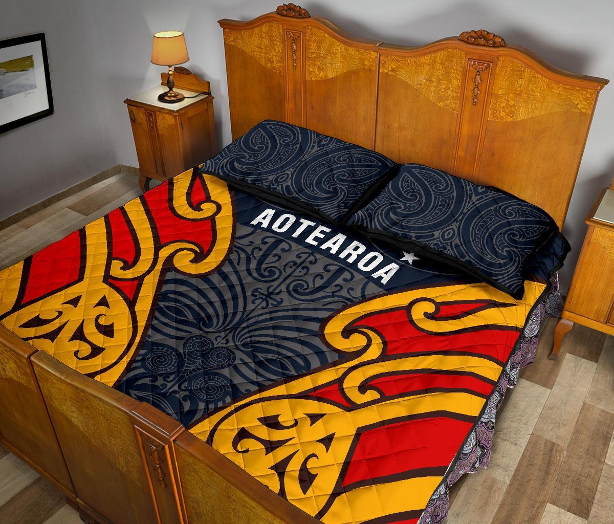 aotearoa-quilt-bed-set-maori-moko