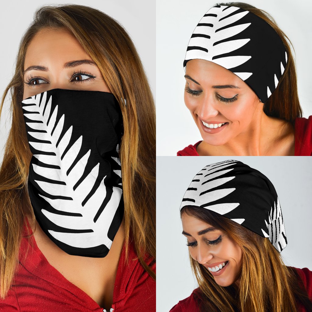 new-zealand-fern-bandana-black