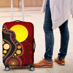 aboriginal-luggage-cover-australia-aboriginal-lives-matter-flag-circle-dot-painting-art-suitcase-cover